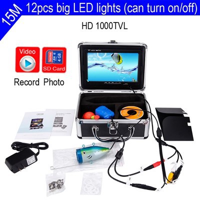 DVR과 함께 수중 어류 파인더 전체 HD 결손